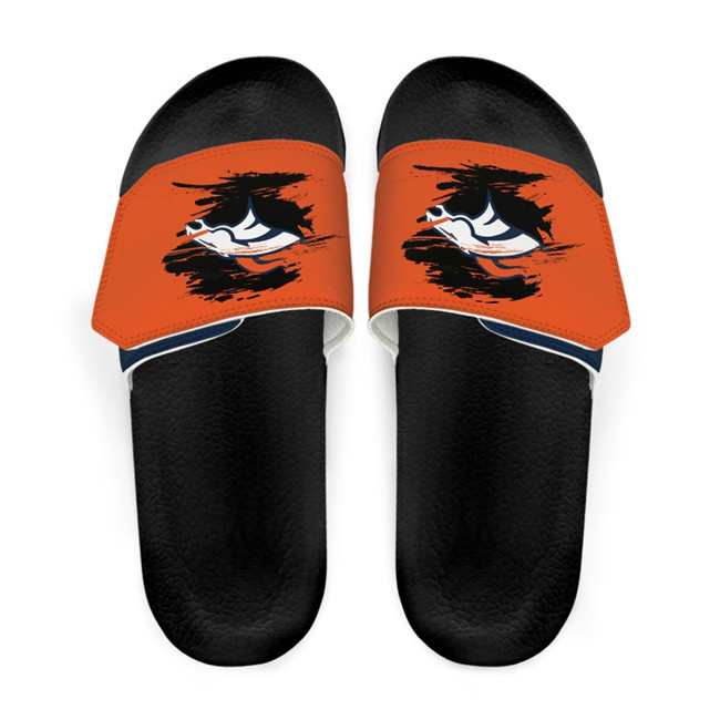 Men's Denver Broncos Beach Adjustable Slides Non-Slip Slippers/Sandals/Shoes 003